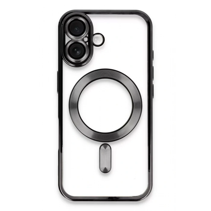 Apple iPhone 16 Plus Kılıf Kross Magneticsafe Kapak - Siyah