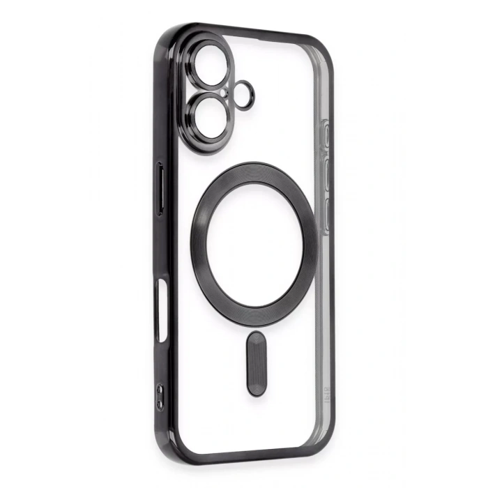 Apple iPhone 16 Plus Kılıf Kross Magneticsafe Kapak - Siyah