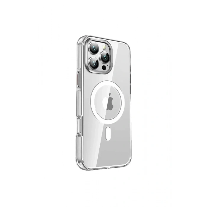 Apple iPhone 16 Pro Crystal Magsafe Kapak - Şeffaf