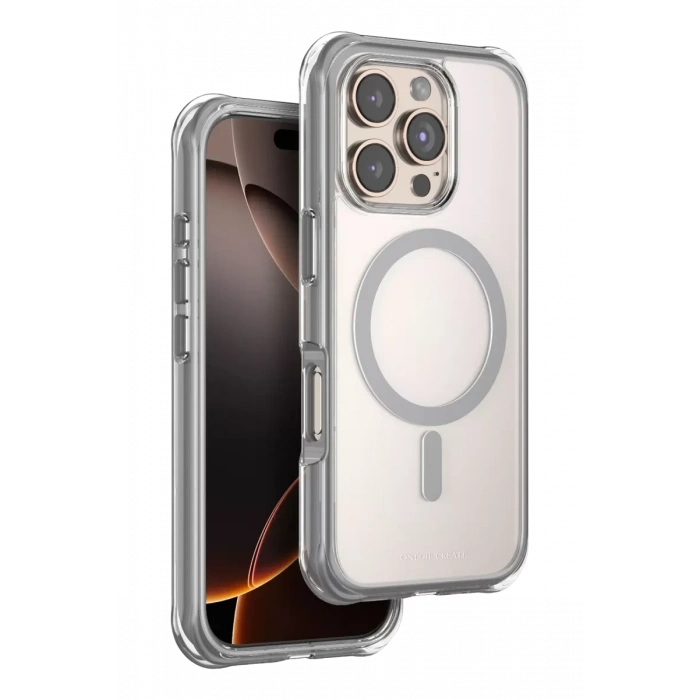 Apple iPhone 16 Pro Hulk Magsafe Kapak - Titan Gri