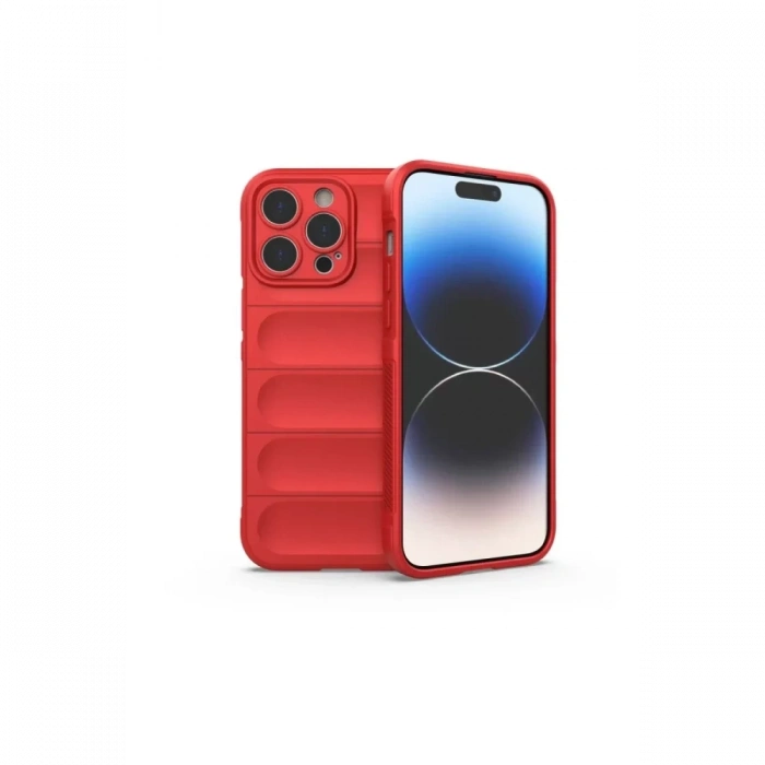 Apple iPhone 16 Pro Kılıf Optimum Silikon - Kırmızı