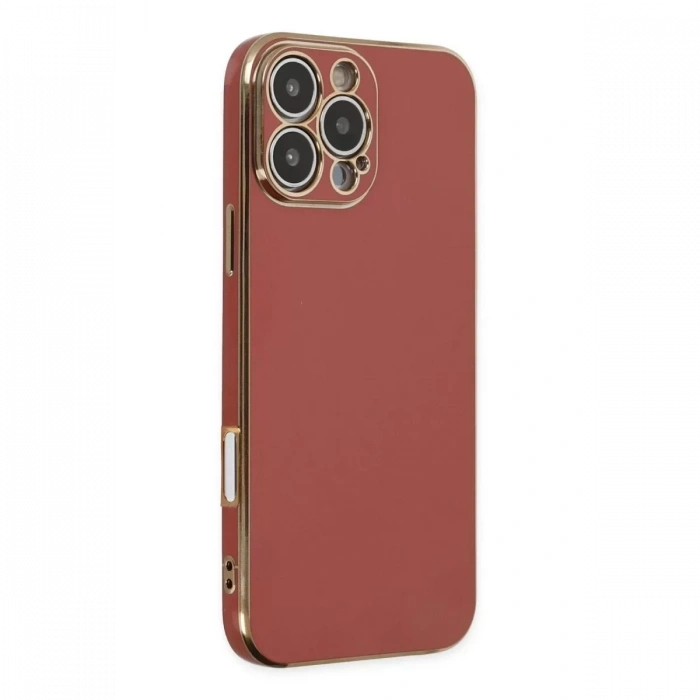 Apple iPhone 16 Pro Kılıf Volet Silikon - Kırmızı