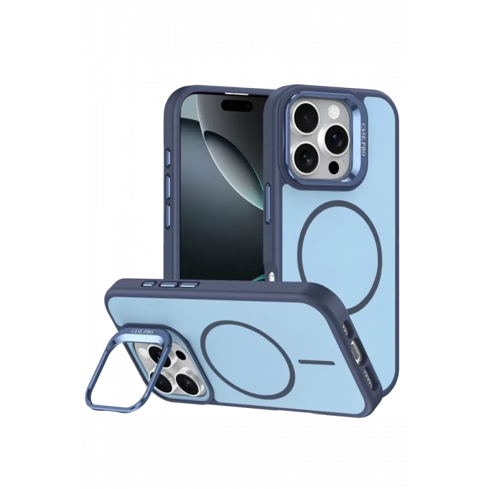 Apple iPhone 16 Pro Max Flexa Magsafe Kapak - Mavi