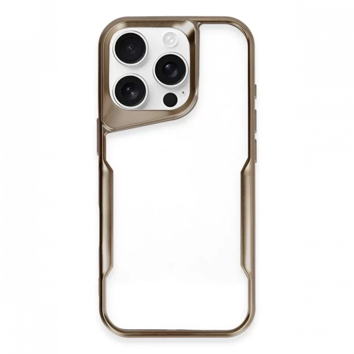 Apple iPhone 16 Pro Max Kılıf Boyi Silikon Kapak - Desert
