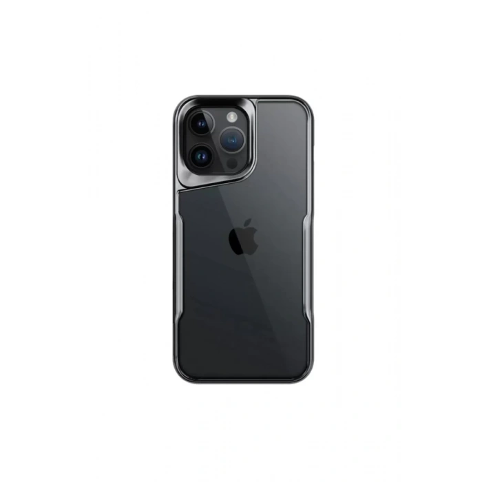 Apple iPhone 16 Pro Max Kılıf Boyi Silikon Kapak - Titan Gri