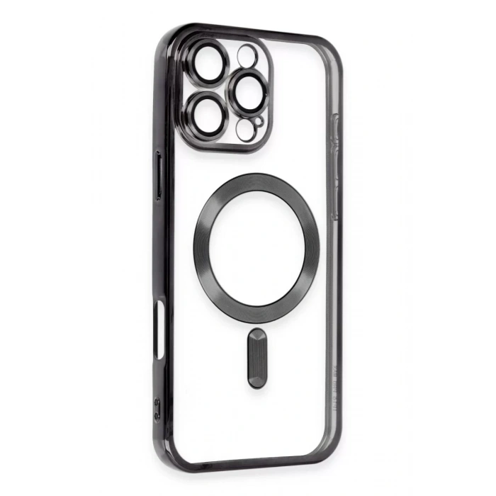 Apple iPhone 16 Pro Max Kılıf Kross Magneticsafe Kapak - Siyah