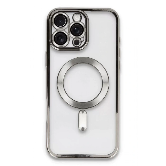 Apple iPhone 16 Pro Max Kılıf Kross Magneticsafe Kapak - Titan Gri