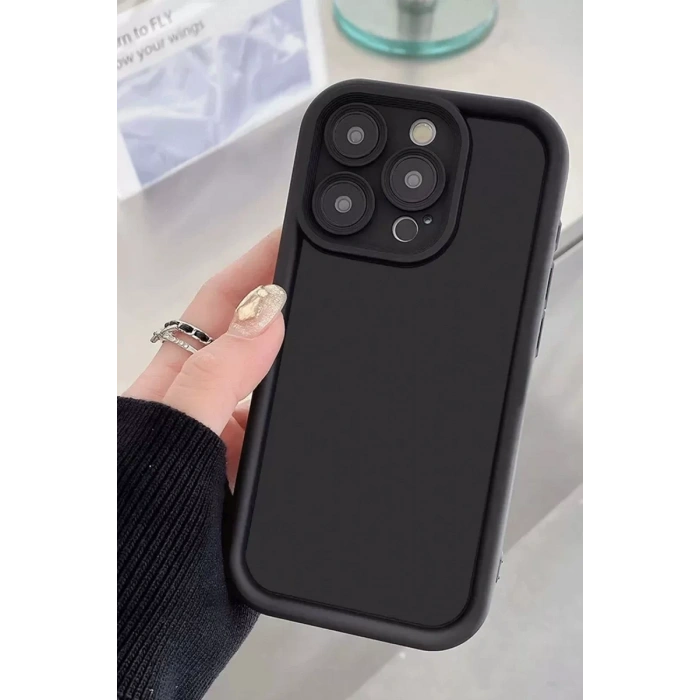 Apple iPhone 16 Pro Max Kılıf Viera Silikon - Kırmızı