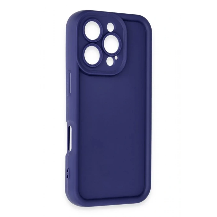 Apple iPhone 16 Pro Max Kılıf Viera Silikon - Lacivert