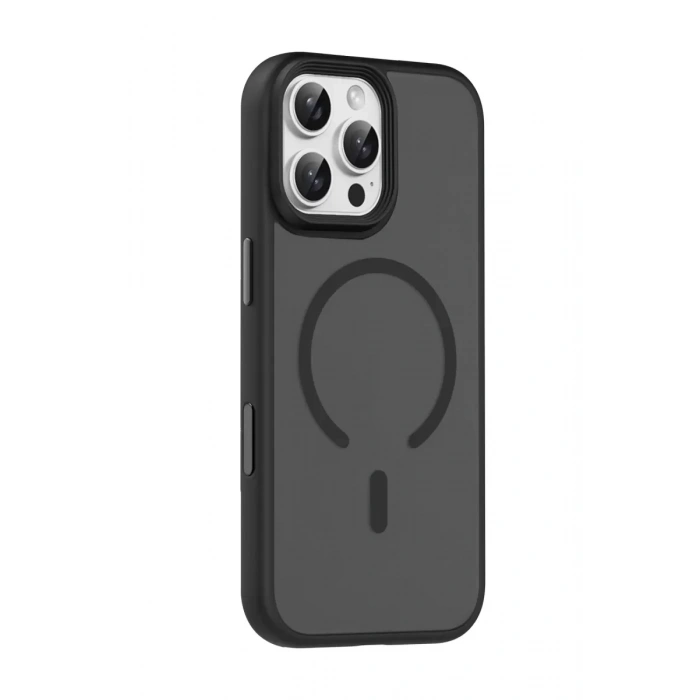 Apple iPhone 16 Pro Max Megane Magsafe Kapak - Siyah