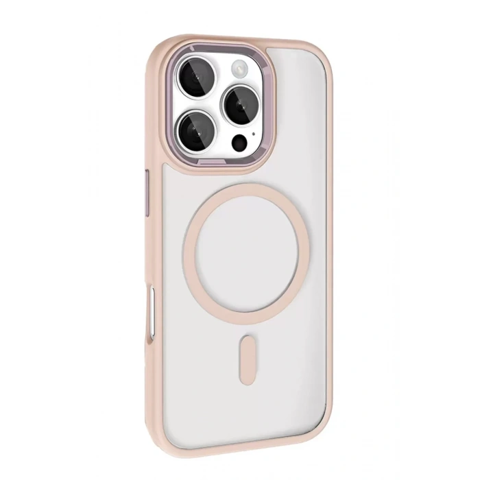 Apple iPhone 16 Pro Max Terea Magsafe Kapak - Pembe