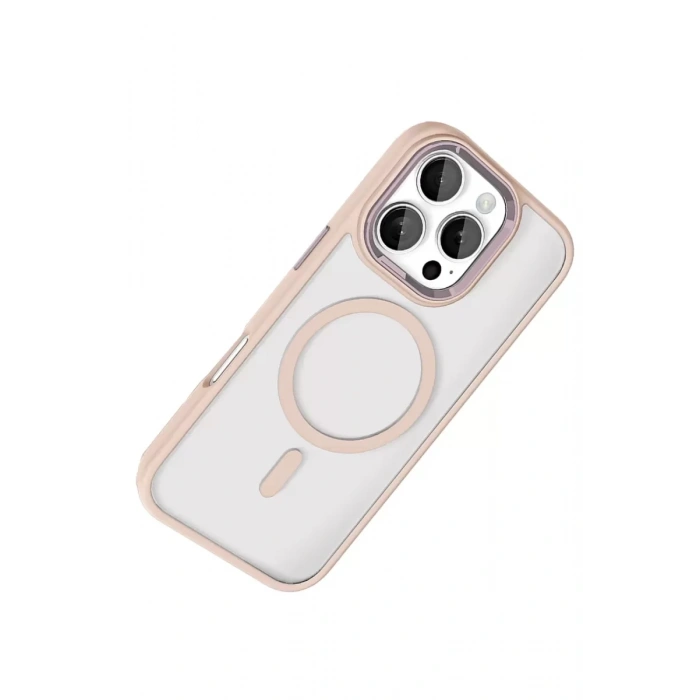Apple iPhone 16 Pro Max Terea Magsafe Kapak - Pembe