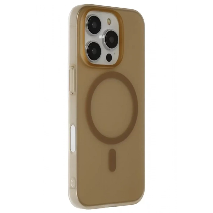 Apple iPhone 16 Pro Max Tuna PC Slim Magsafe Kapak - Çöl Titanyum