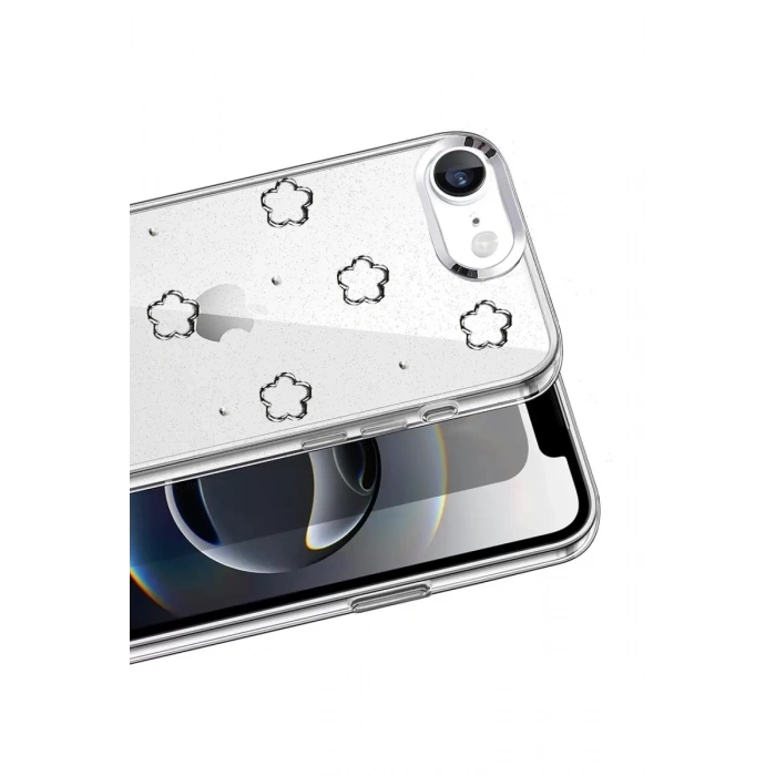 Apple iPhone 16E Fiyonk Desenli Kapak - Desen 2