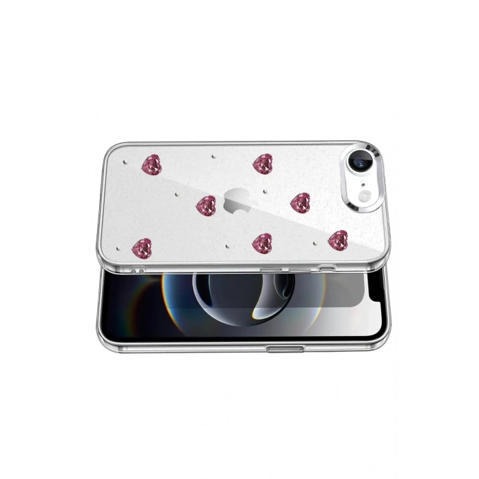 Apple iPhone 16E Fiyonk Desenli Kapak - Desen 3