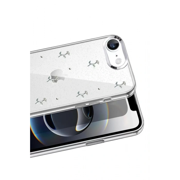Apple iPhone 16E Fiyonk Desenli Kapak - Desen 4