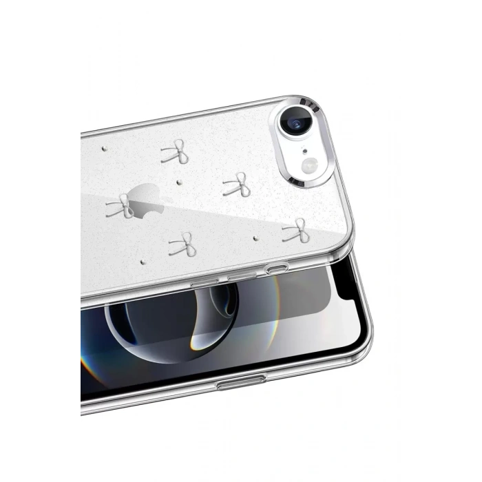 Apple iPhone 16E Fiyonk Desenli Kapak - Desen 5
