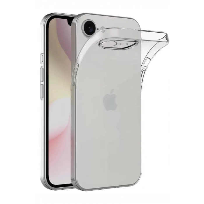 Apple iPhone 16E Kılıf Lüx Şeffaf Silikon
