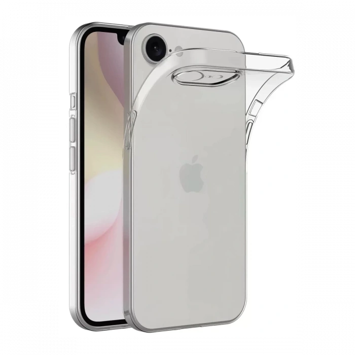 Apple iPhone 16E Kılıf Lüx Şeffaf Silikon