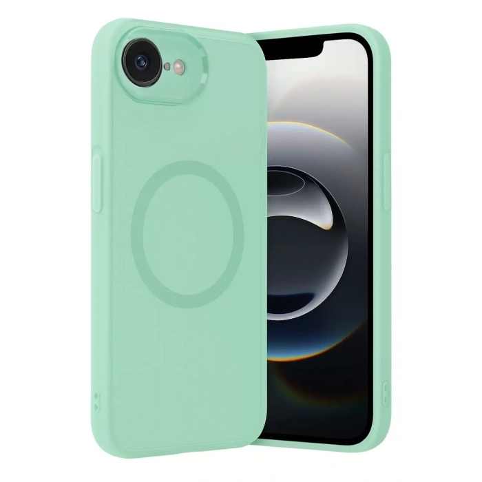Apple iPhone 16E Kılıf Maya Karbon Kapak - Koyu Yeşil