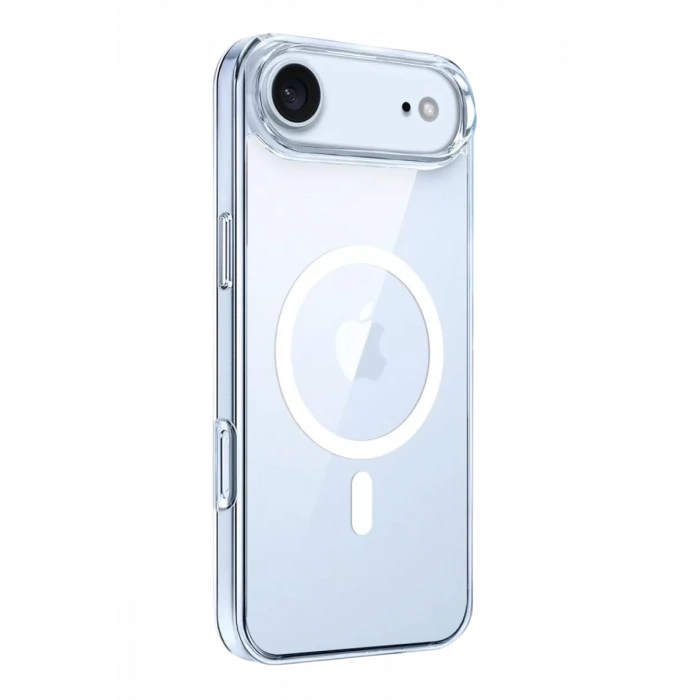 Apple iPhone 17 Air Combo Sert Şeffaf Magsafe Kapak - Şeffaf