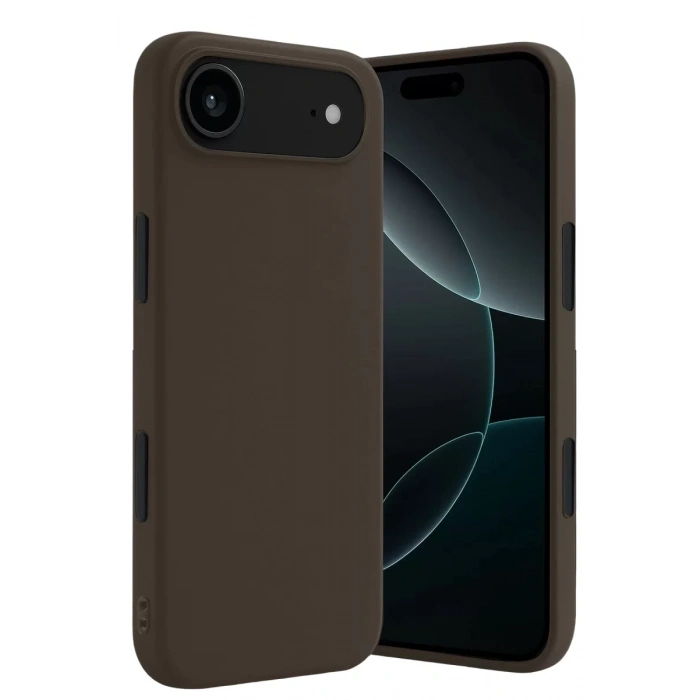Apple iPhone 17 Air First Silikon - Kahverengi