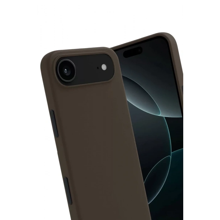 Apple iPhone 17 Air First Silikon - Kahverengi