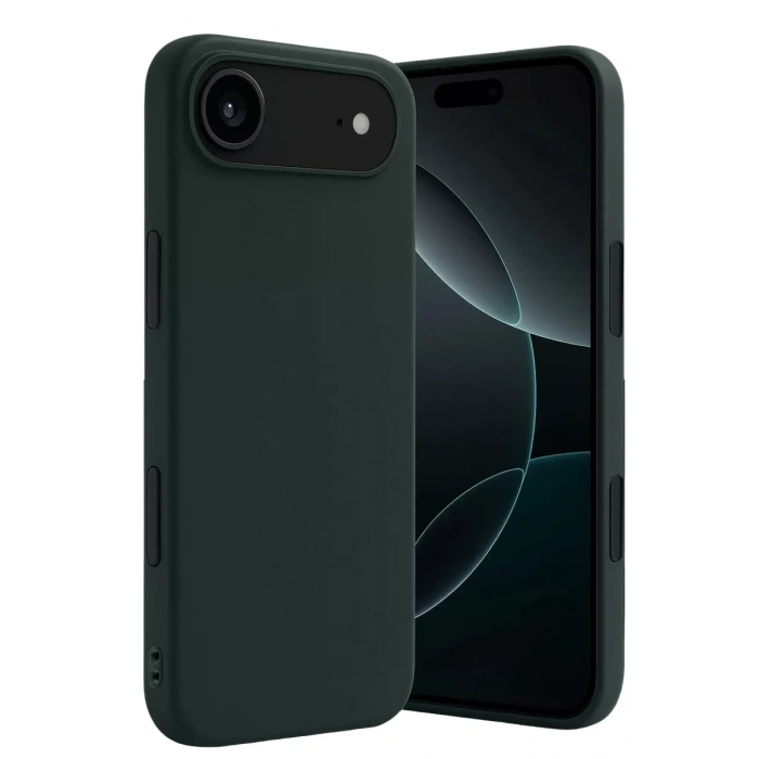 Apple iPhone 17 Air First Silikon - Koyu Yeşil
