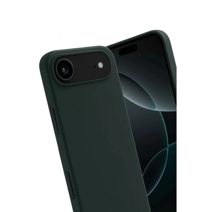 Apple iPhone 17 Air First Silikon - Koyu Yeşil