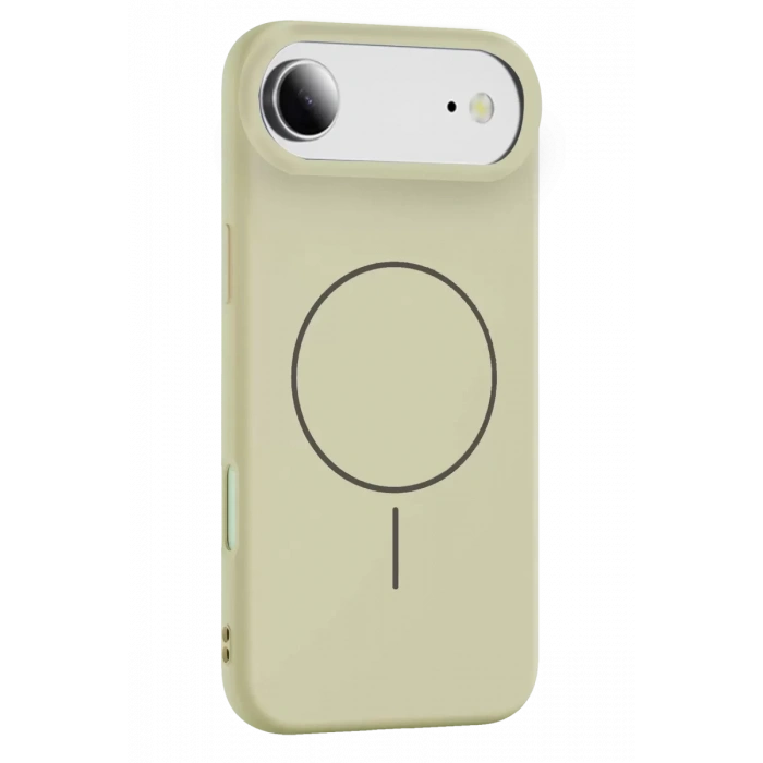 Apple iPhone 17 Air Jully Magsafe Kapak - Bej