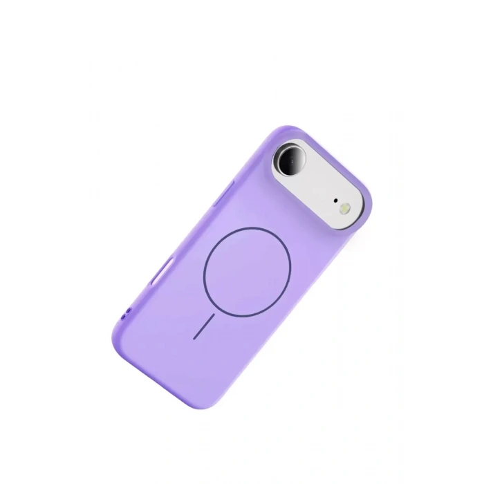 Apple iPhone 17 Air Jully Magsafe Kapak - Lila