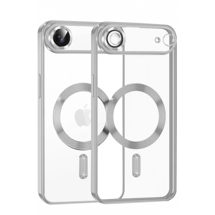 Apple iPhone 17 Air Kross Magneticsafe Kapak - Gümüş