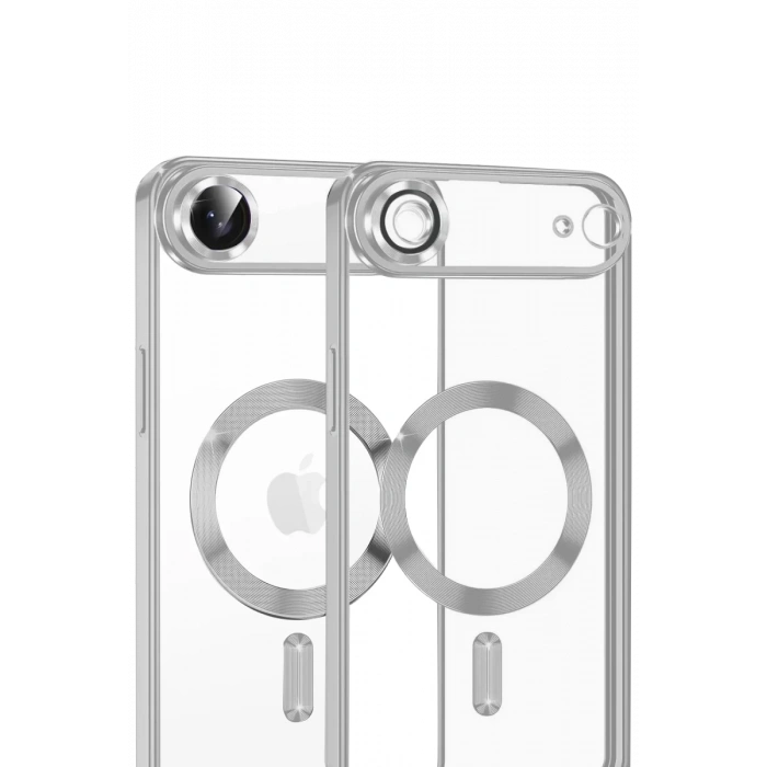 Apple iPhone 17 Air Kross Magneticsafe Kapak - Gümüş