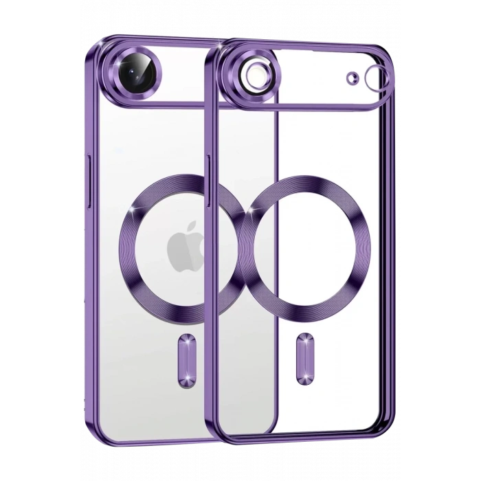 Apple iPhone 17 Air Kross Magneticsafe Kapak - Mor