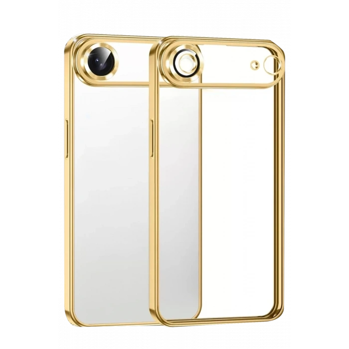 Apple iPhone 17 Air Lensli Silikon - Gold