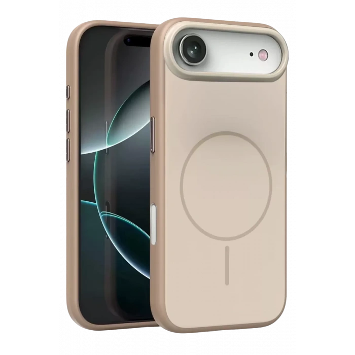 Apple iPhone 17 Air Neva Magsafe Kapak - Gold