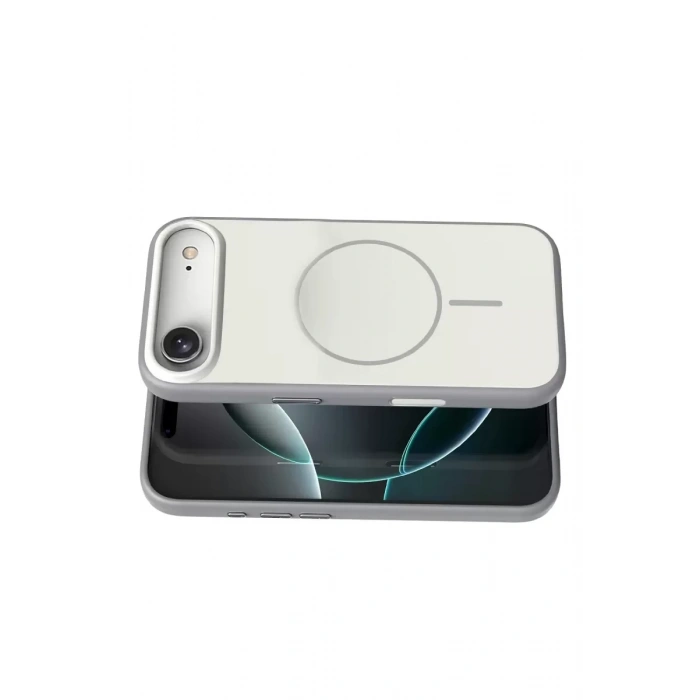 Apple iPhone 17 Air Neva Magsafe Kapak - Gri