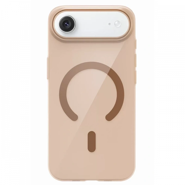 Apple iPhone 17 Air PC Blank Magsafe Kapak - Çöl Titanyum