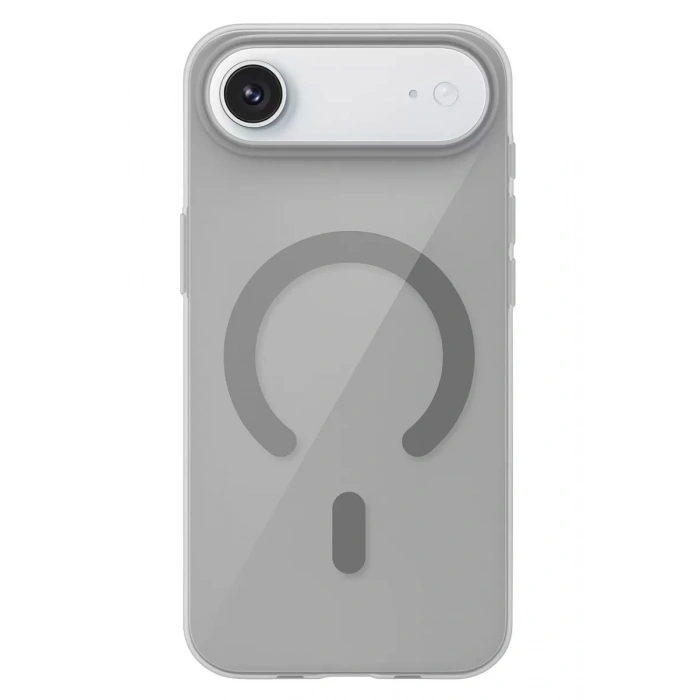 Apple iPhone 17 Air PC Blank Magsafe Kapak - Natural Grey