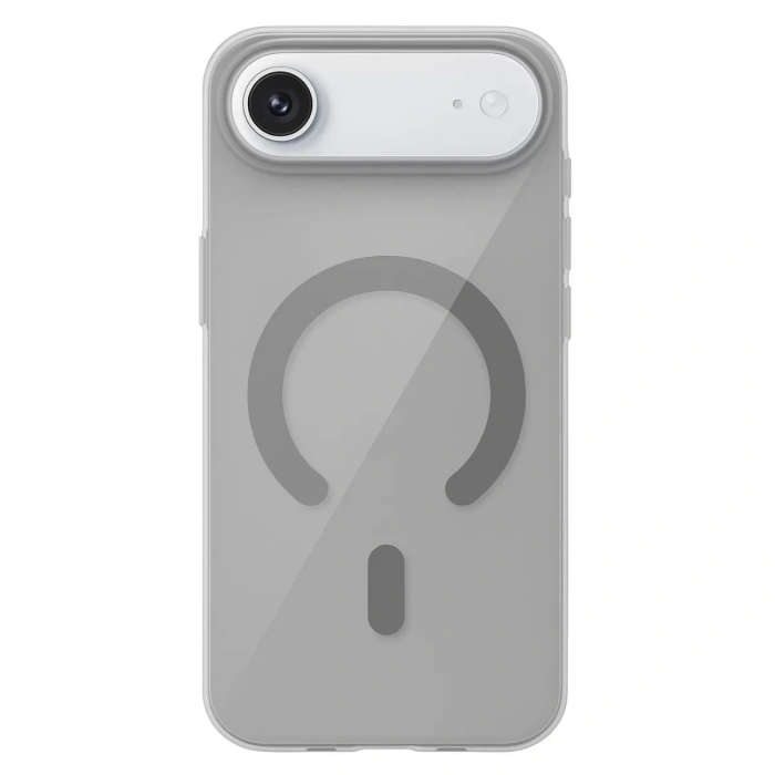 Apple iPhone 17 Air PC Blank Magsafe Kapak - Natural Grey