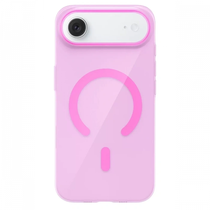 Apple iPhone 17 Air PC Blank Magsafe Kapak - Pembe