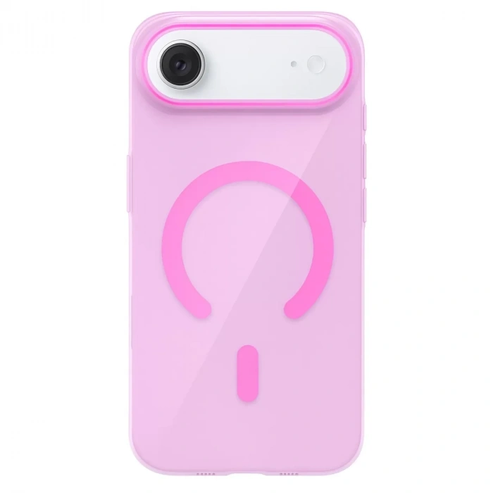 Apple iPhone 17 Air PC Blank Magsafe Kapak - Pembe