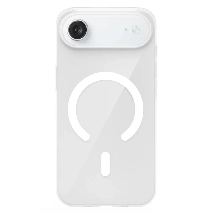Apple iPhone 17 Air PC Blank Magsafe Kapak - Şeffaf