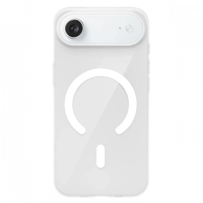 Apple iPhone 17 Air PC Blank Magsafe Kapak - Şeffaf