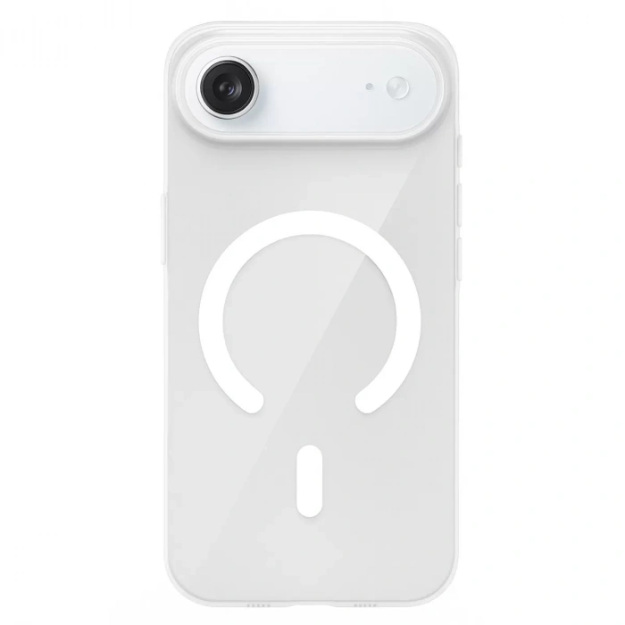 Apple iPhone 17 Air PC Blank Magsafe Kapak - Şeffaf
