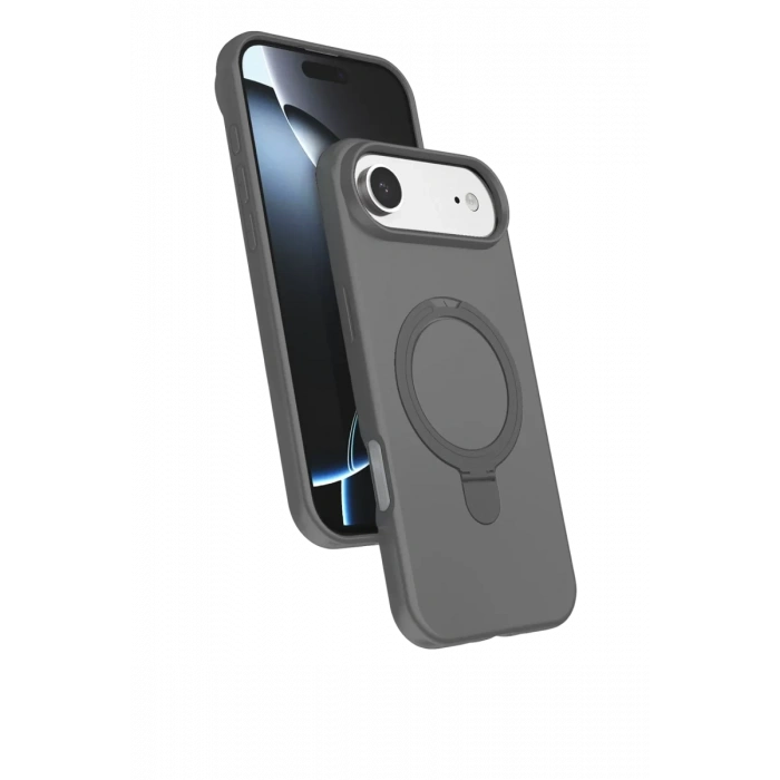 Apple iPhone 17 Air Regal Magsafe Standlı Kapak - Titan Gri