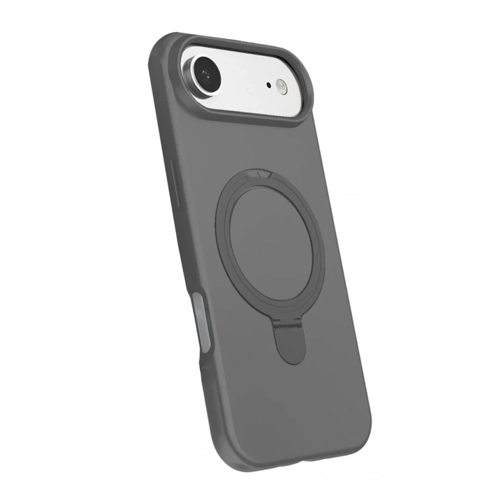 Apple iPhone 17 Air Regal Magsafe Standlı Kapak - Titan Gri