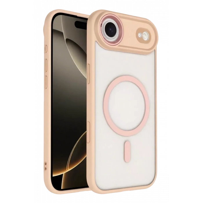 Apple iPhone 17 Air Terea Magsafe Kapak - Pembe