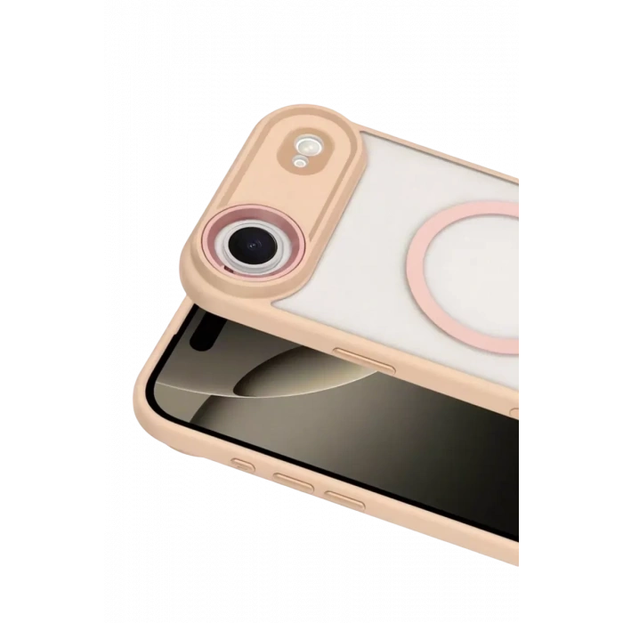 Apple iPhone 17 Air Terea Magsafe Kapak - Pembe