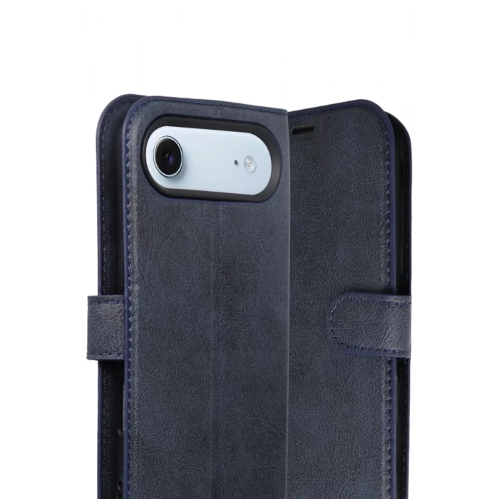 Apple iPhone 17 Air Trend S Plus Kapaklı Kılıf - Lacivert